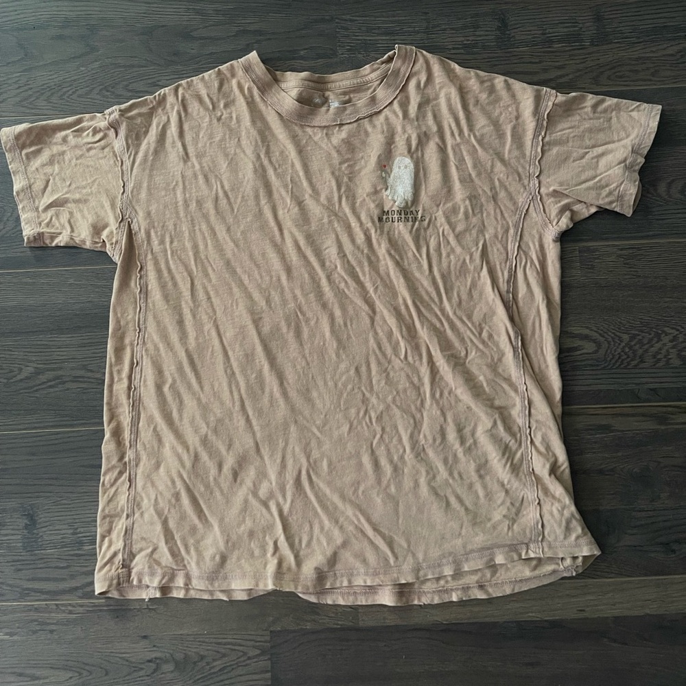 Aerie Tan Oversized Soft T Shirt